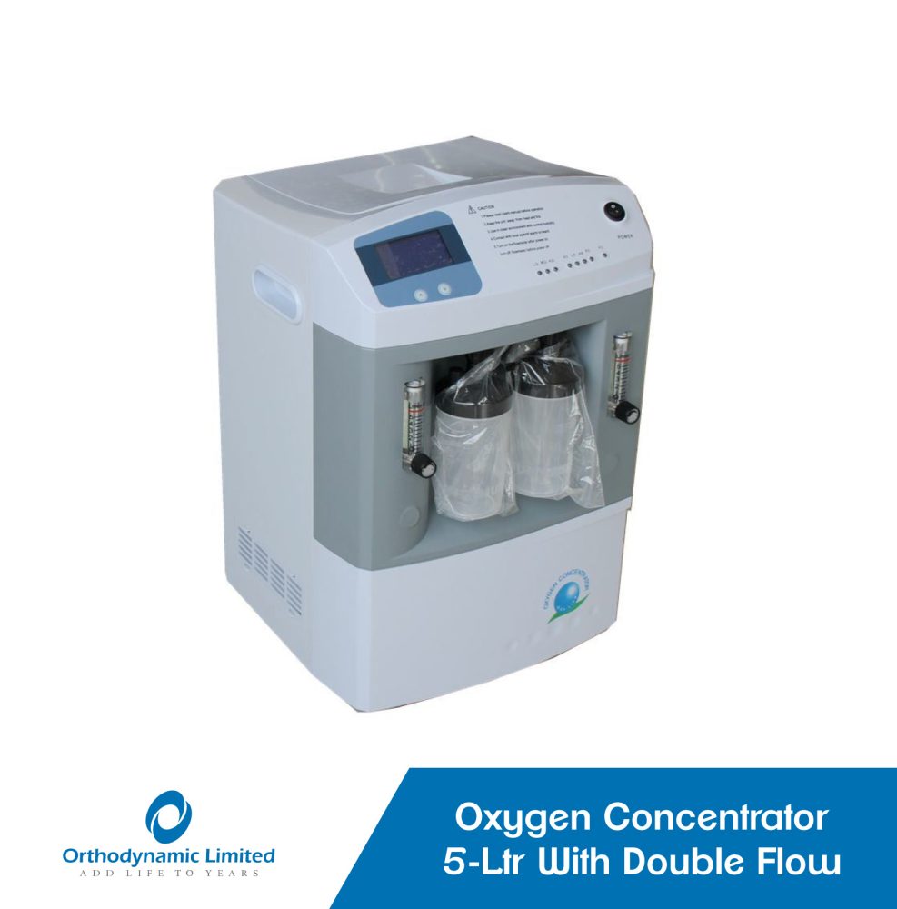 Oxygen Concentrator 5-L With Double Flow