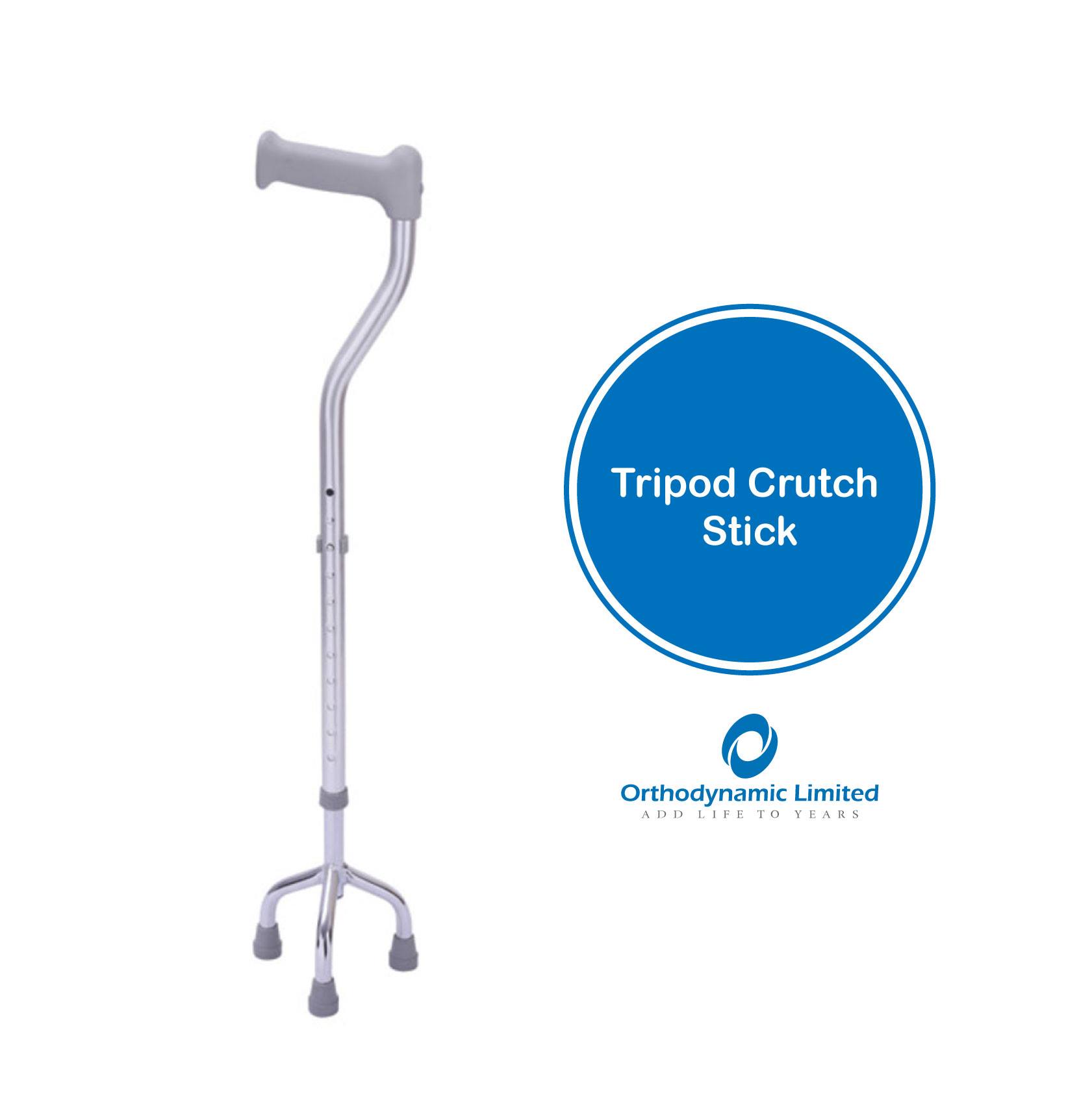 Tripod Crutch Stick